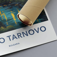 Veliko Tarnovo Poster | Bulgaria Wall Art | Europe Decor