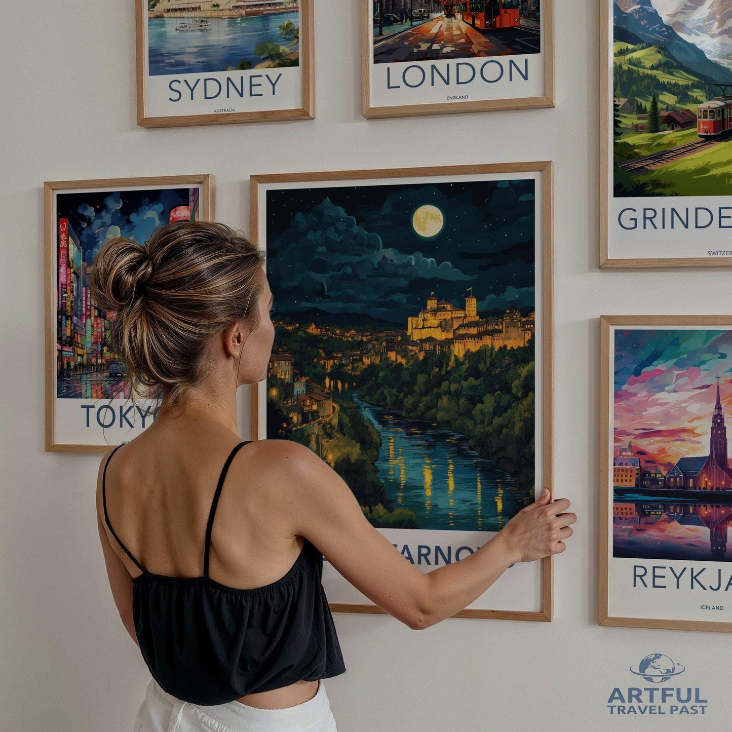 Veliko Tarnovo Poster | Bulgaria Wall Art | Europe Decor