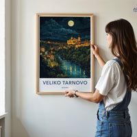 Veliko Tarnovo Poster | Bulgaria Wall Art | Europe Decor