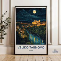 Veliko Tarnovo Poster | Bulgaria Wall Art | Europe Decor