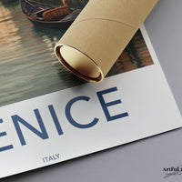 Venice Poster | Italy Wall Art | Europe Decor