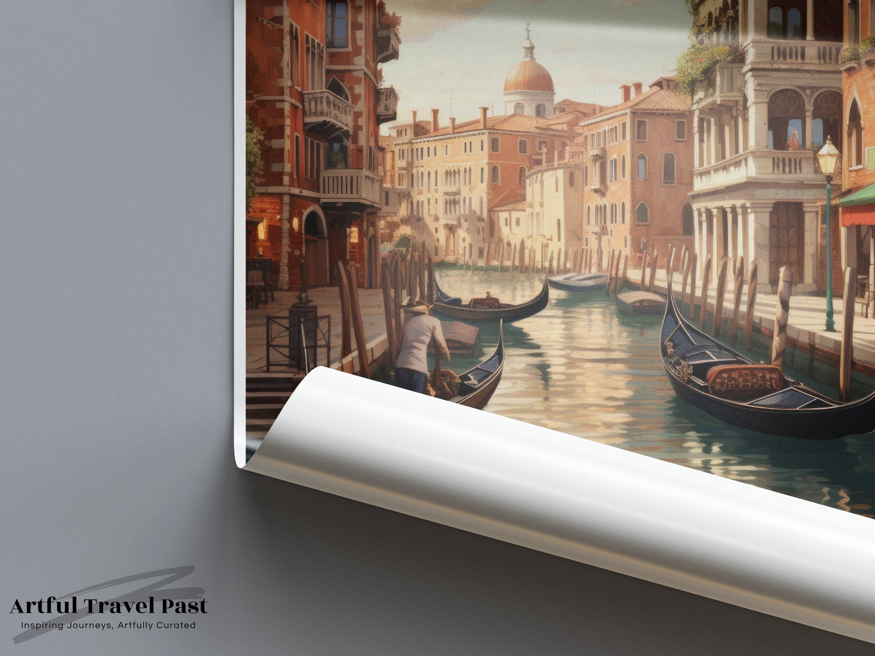 Venice Poster | Italy Wall Art | Europe Decor