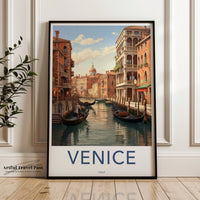 Venice Poster | Italy Wall Art | Europe Decor