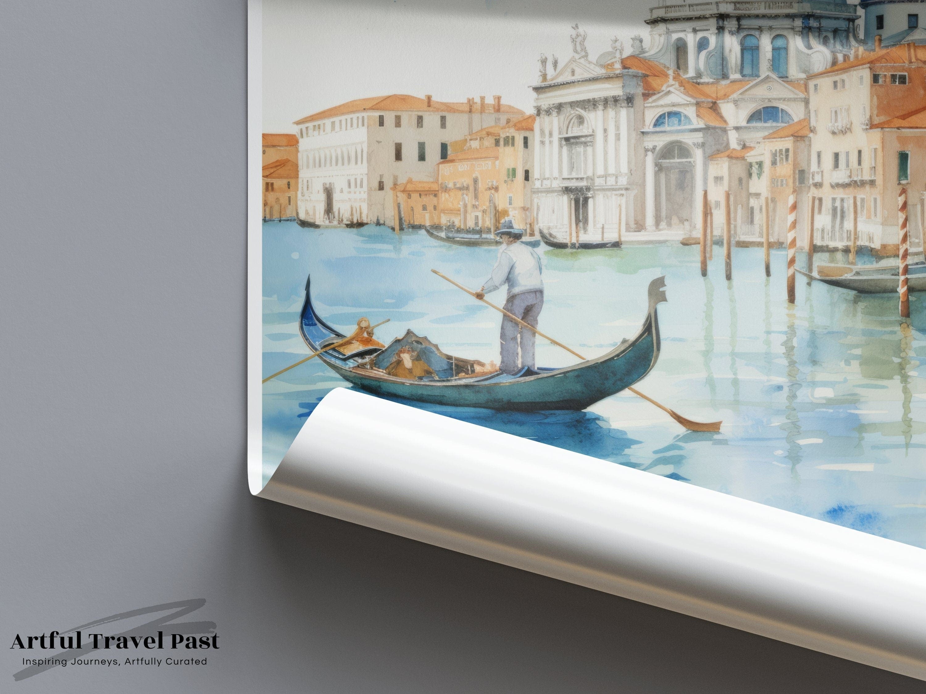 Venice Poster | Italy Wall Art | Europe Decor