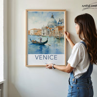 Venice Poster | Italy Wall Art | Europe Decor