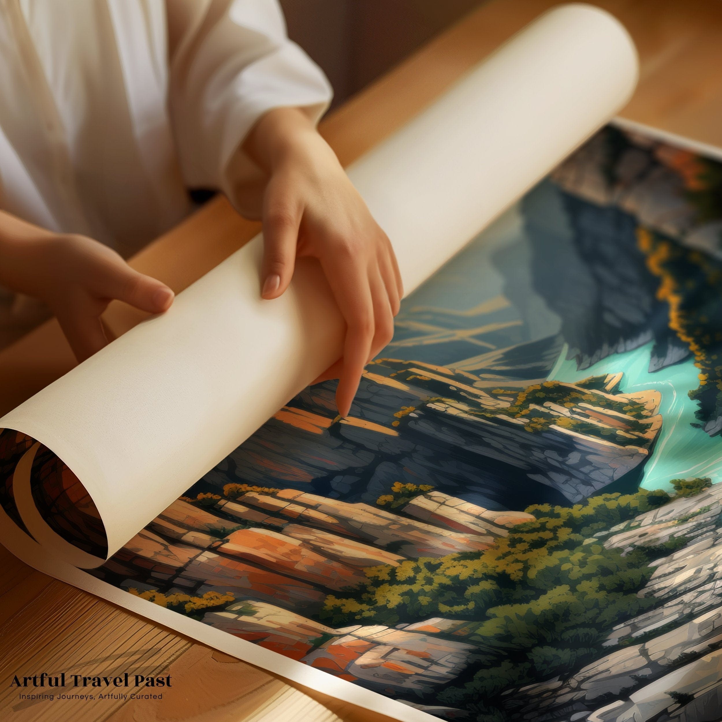 Verdon Gorge Poster - France Wall Art