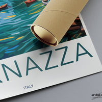 Vernazza Poster | Italy Wall Art | Europe Decor