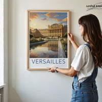 Versailles Poster | France Wall Art | Europe Decor