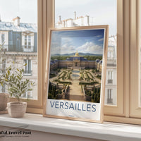 Versailles Poster | France Wall Art | Europe Decor