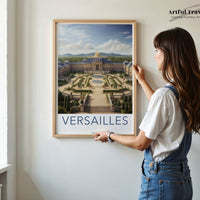 Versailles Poster | France Wall Art | Europe Decor