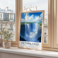 Victoria Falls Poster - Zambia Wall Art