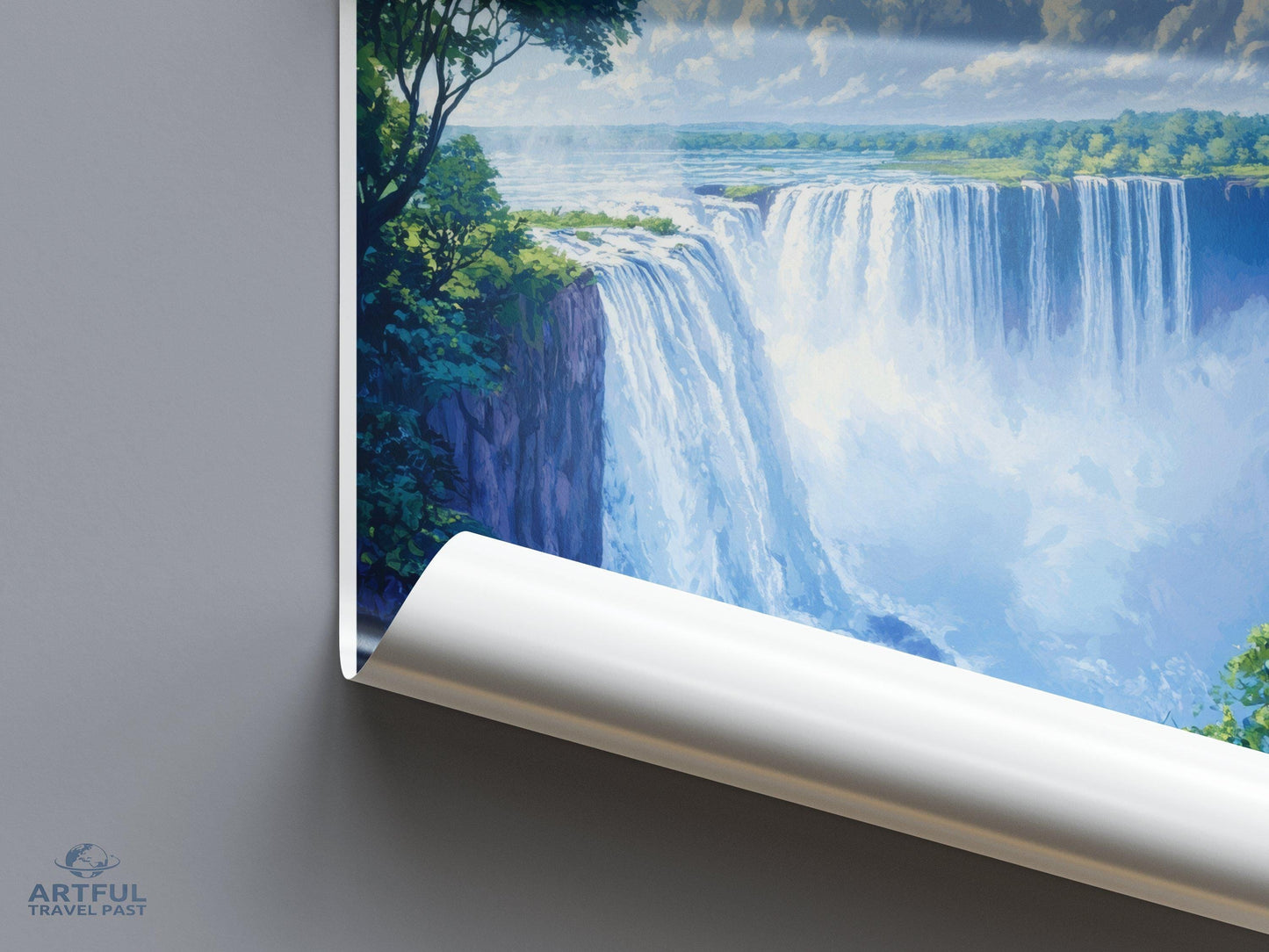 Victoria Falls Poster - Zimbabwe Wall Art