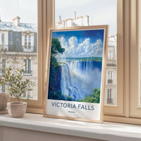 Victoria Falls Poster - Zimbabwe Wall Art