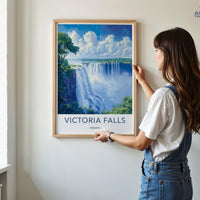Victoria Falls Poster - Zimbabwe Wall Art