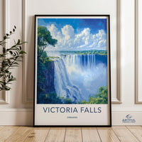 Victoria Falls Poster - Zimbabwe Wall Art