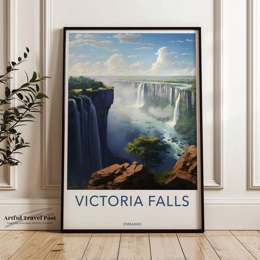 Victoria Falls Poster - Zimbabwe Wall Art