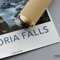 Victoria Falls Poster - Zimbabwe Wall Art
