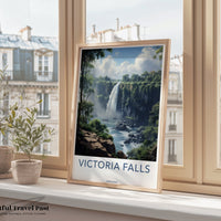Victoria Falls Poster - Zimbabwe Wall Art