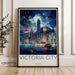 Victoria Harbor Poster | Hong Kong Wall Art