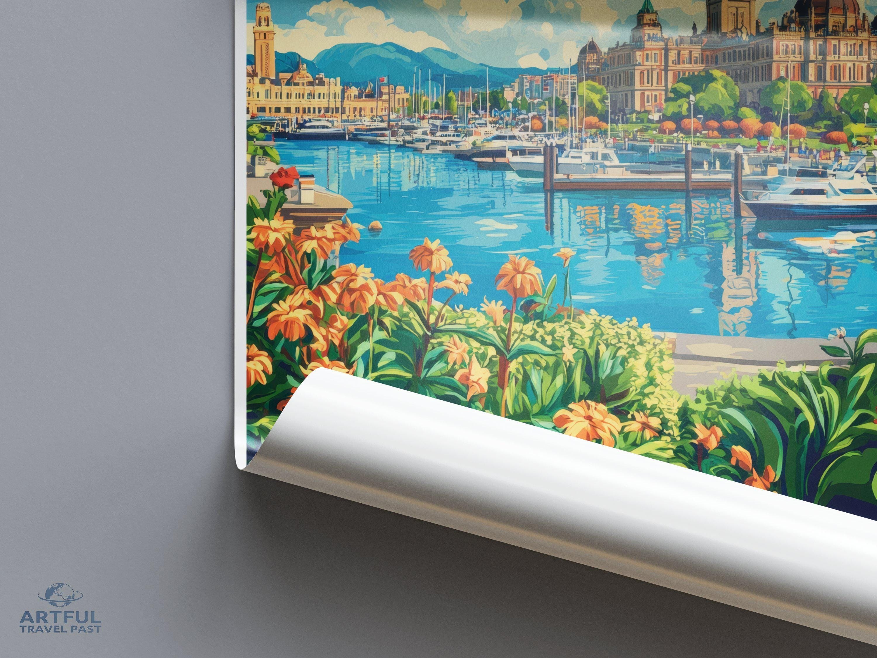 Victoria Poster - Canada Wall Art