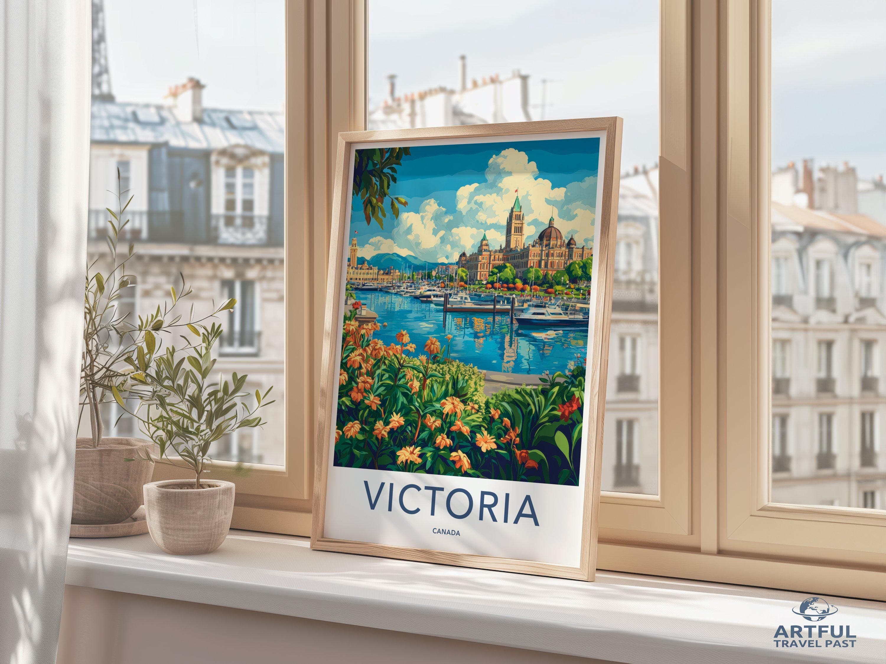 Victoria Poster - Canada Wall Art