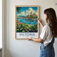 Victoria Poster - Canada Wall Art