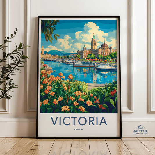 Victoria Poster - Canada Wall Art