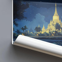 Vientiane Poster - Laos Wall Art