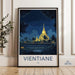 Vientiane Poster - Laos Wall Art
