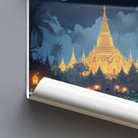Vientiane Poster - Laos Wall Art