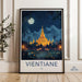 Vientiane Poster - Laos Wall Art