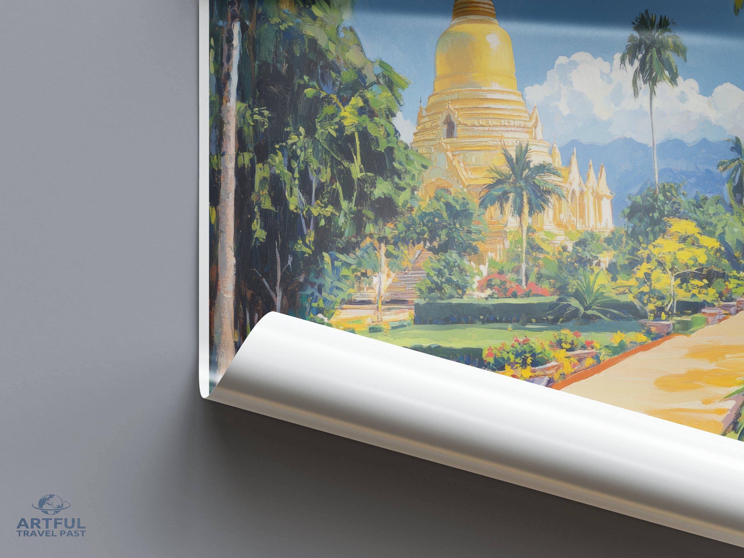 Vientiane Poster - Laos Wall Art