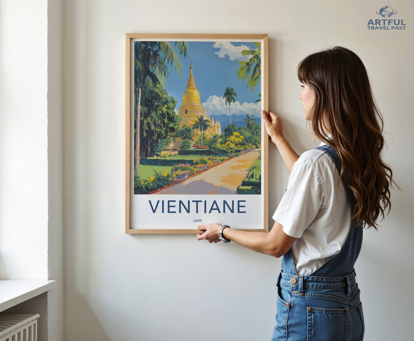 Vientiane Poster - Laos Wall Art