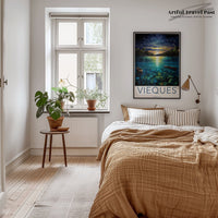 Vieques Poster - Puerto Rico Wall Art