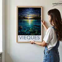 Vieques Poster - Puerto Rico Wall Art