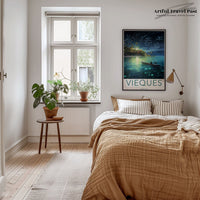 Vieques Poster | Puerto Rico Wall Art