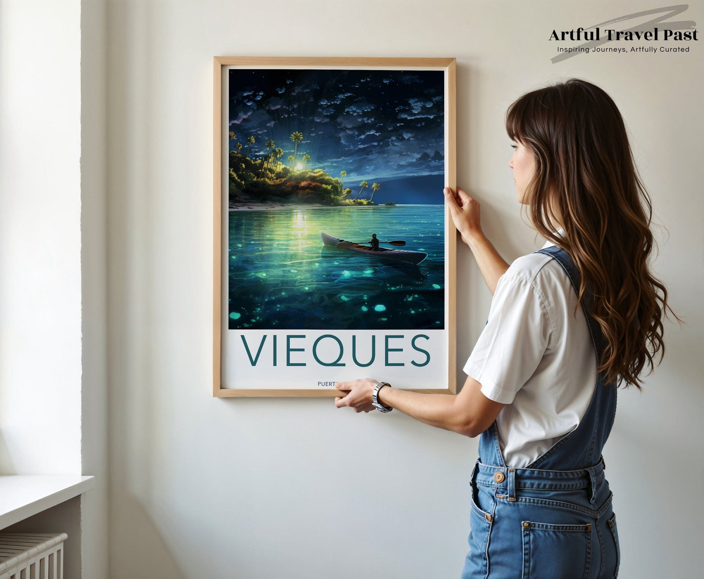 Vieques Poster | Puerto Rico Wall Art