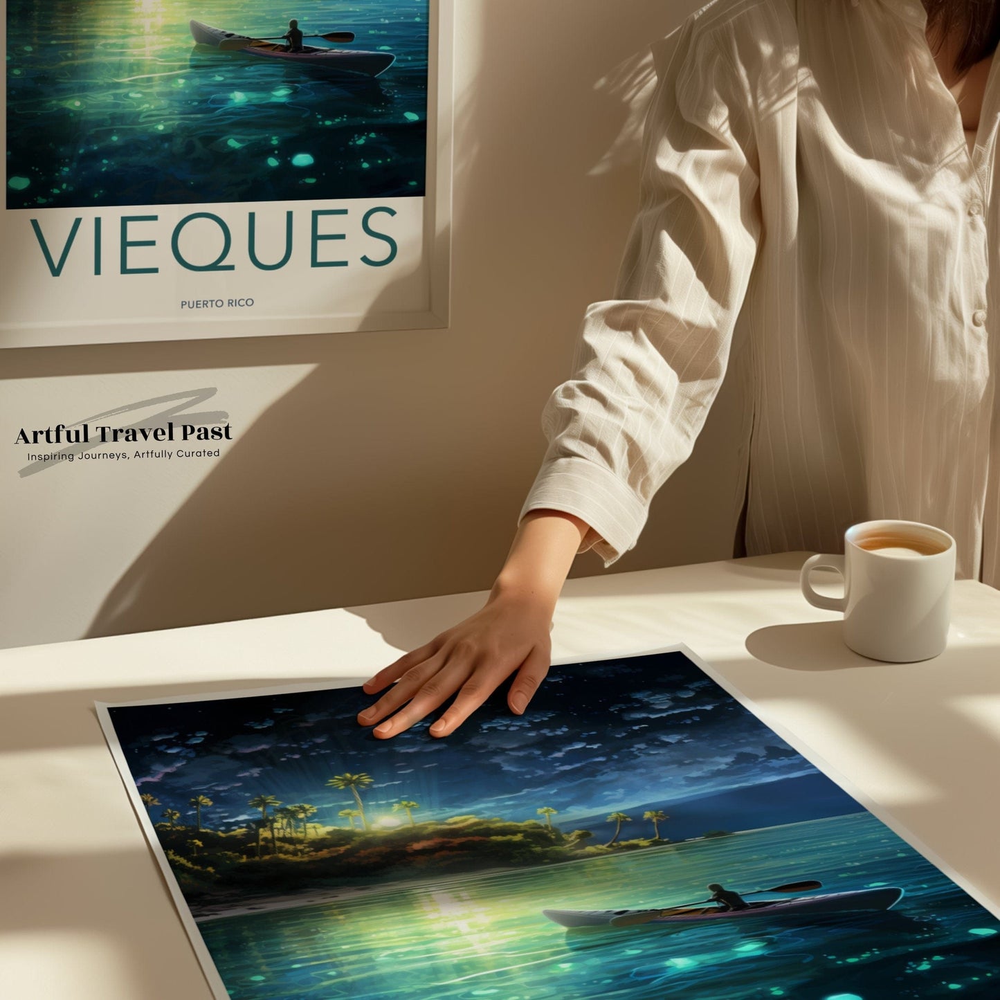 Vieques Poster | Puerto Rico Wall Art