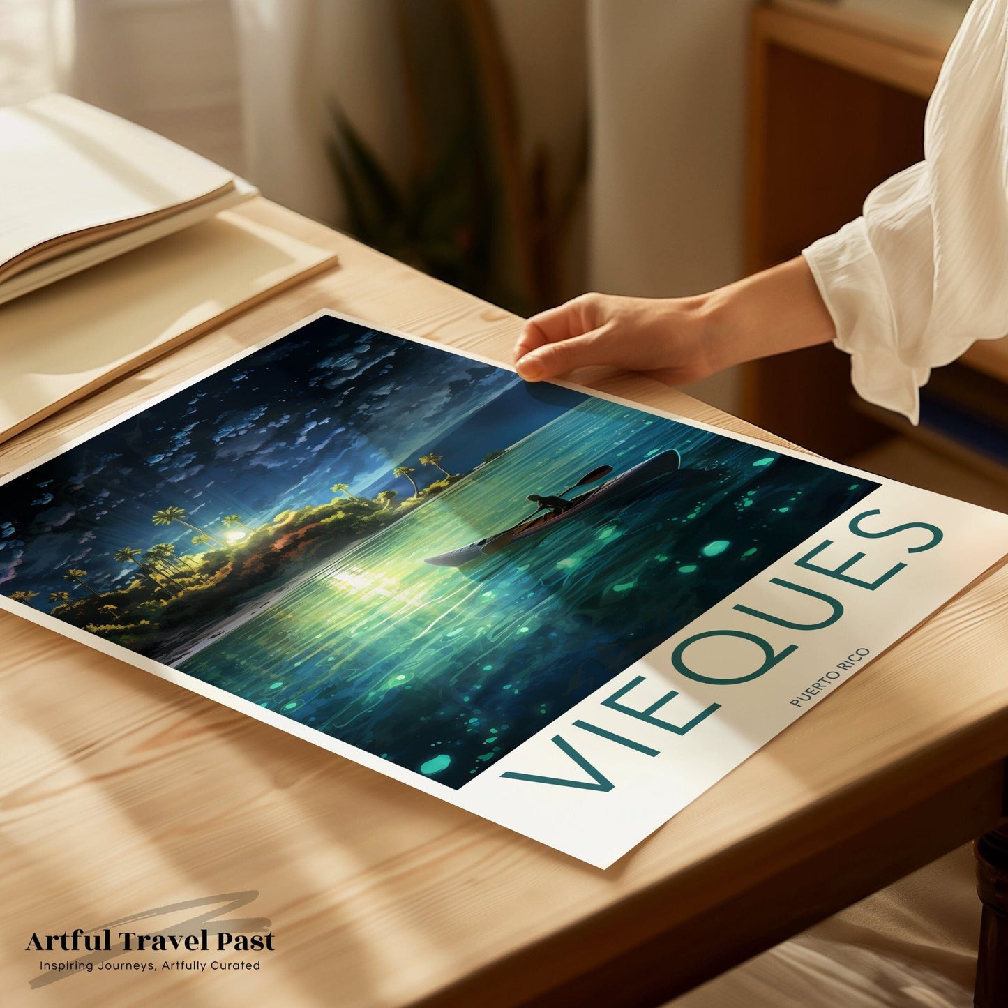 Vieques Poster | Puerto Rico Wall Art
