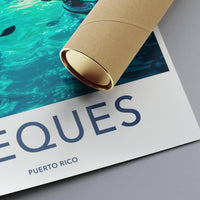 Vieques Poster - Puerto Rico Wall Art