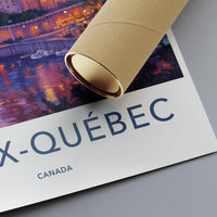 Vieux Quebec Poster - Canada Wall Art