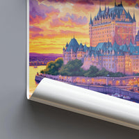 Vieux Quebec Poster - Canada Wall Art