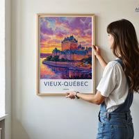 Vieux Quebec Poster - Canada Wall Art