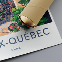 Vieux Quebec Poster - Canada Wall Art