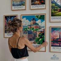 Vieux Quebec Poster - Canada Wall Art