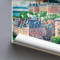 Vieux Quebec Poster - Canada Wall Art