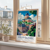 Vieux Quebec Poster - Canada Wall Art