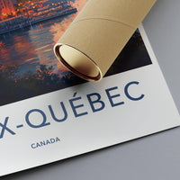 Vieux Quebec Poster - Canada Wall Art