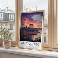 Vieux Quebec Poster - Canada Wall Art