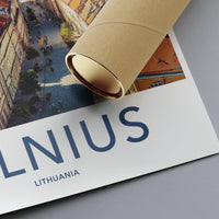 Vilnius Poster - Lithuania Wall Art